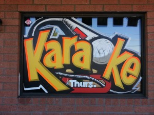 karaoke-sign-painting-WindowPainting.com  